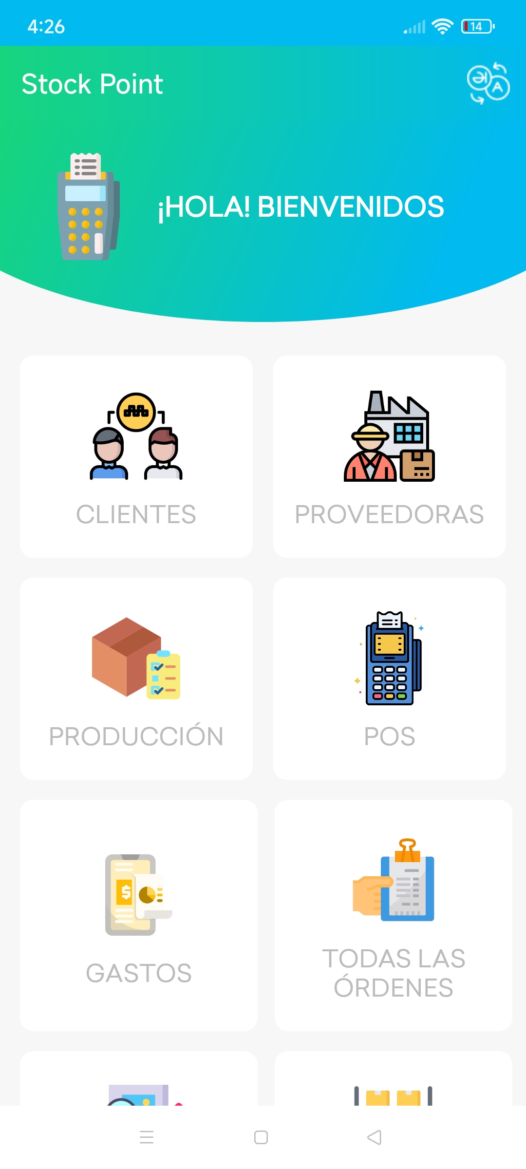 Sistema de Punto de Venta (POS) e Inventario Offline para Android