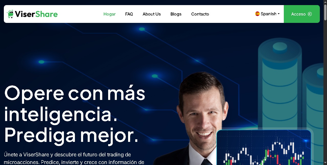 Plataforma de negociación y predicción de microacciones